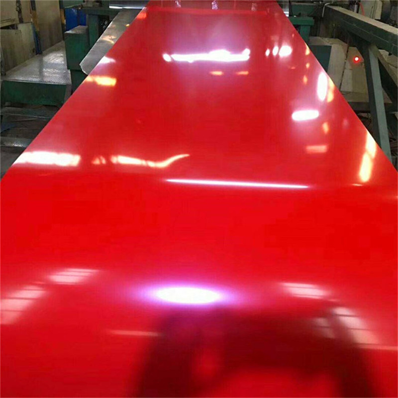 Cold Rolled Plain Color Coated Coils Custom Color Ppgi Prepainted DX51D SGCC Q235b