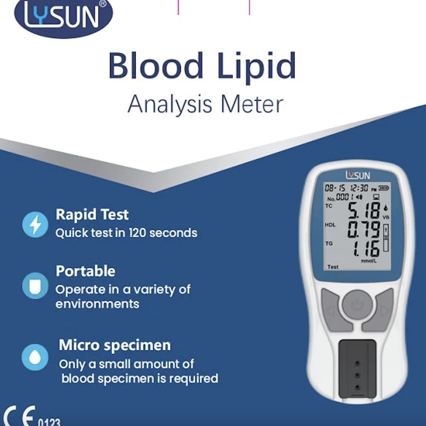 LPM-102 Lipid Profile Test Machine For Comprehensive Lipid Analysis