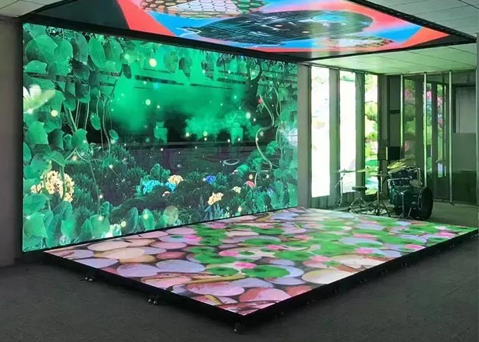 HD Floor LED Display Screen Stage Background Indoor Full Color XR Shooting available