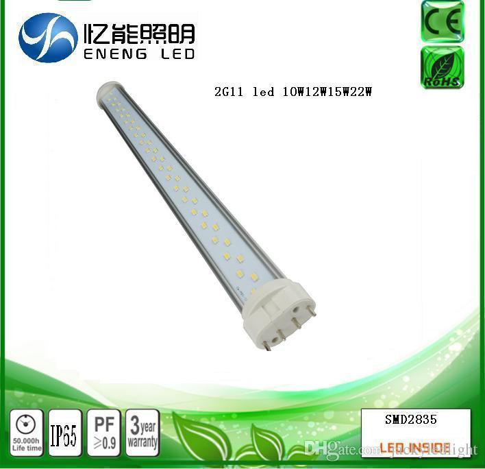 high quality Compatible electronic rectifier 2G11 led tube light wirh smd2835 led AC85-265V4/5000 Three-year warranty