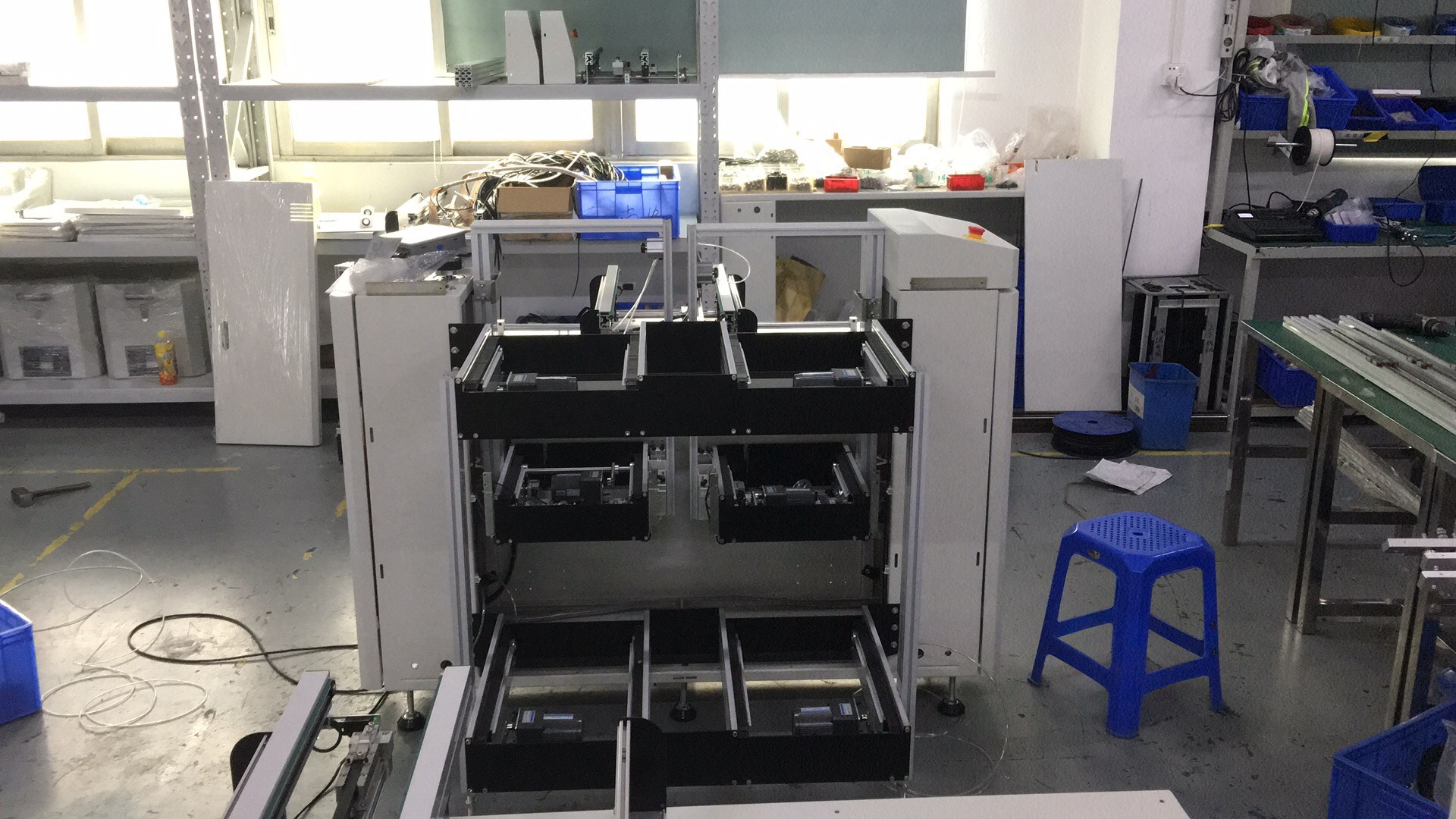 SMT Line Fully Auto Bare Board Loader PCB Unloader 220V 40W