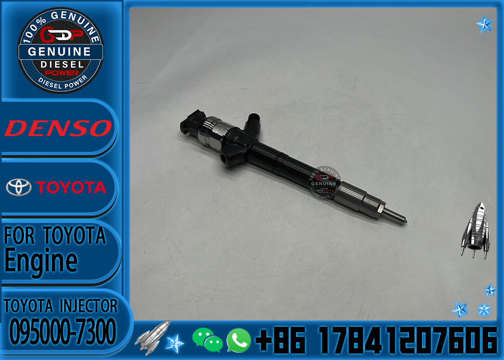 Common Rail Injector 23670-0R190 095000-6960 095000-7300 for 1VD Diesel Nozzle