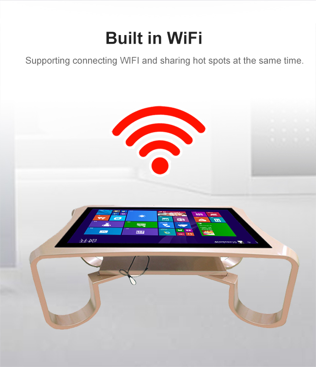43 Inch Touch Table Windows Touch Screen Coffee Table Online Shopping Mall LCD Advertising Display Digital Screen