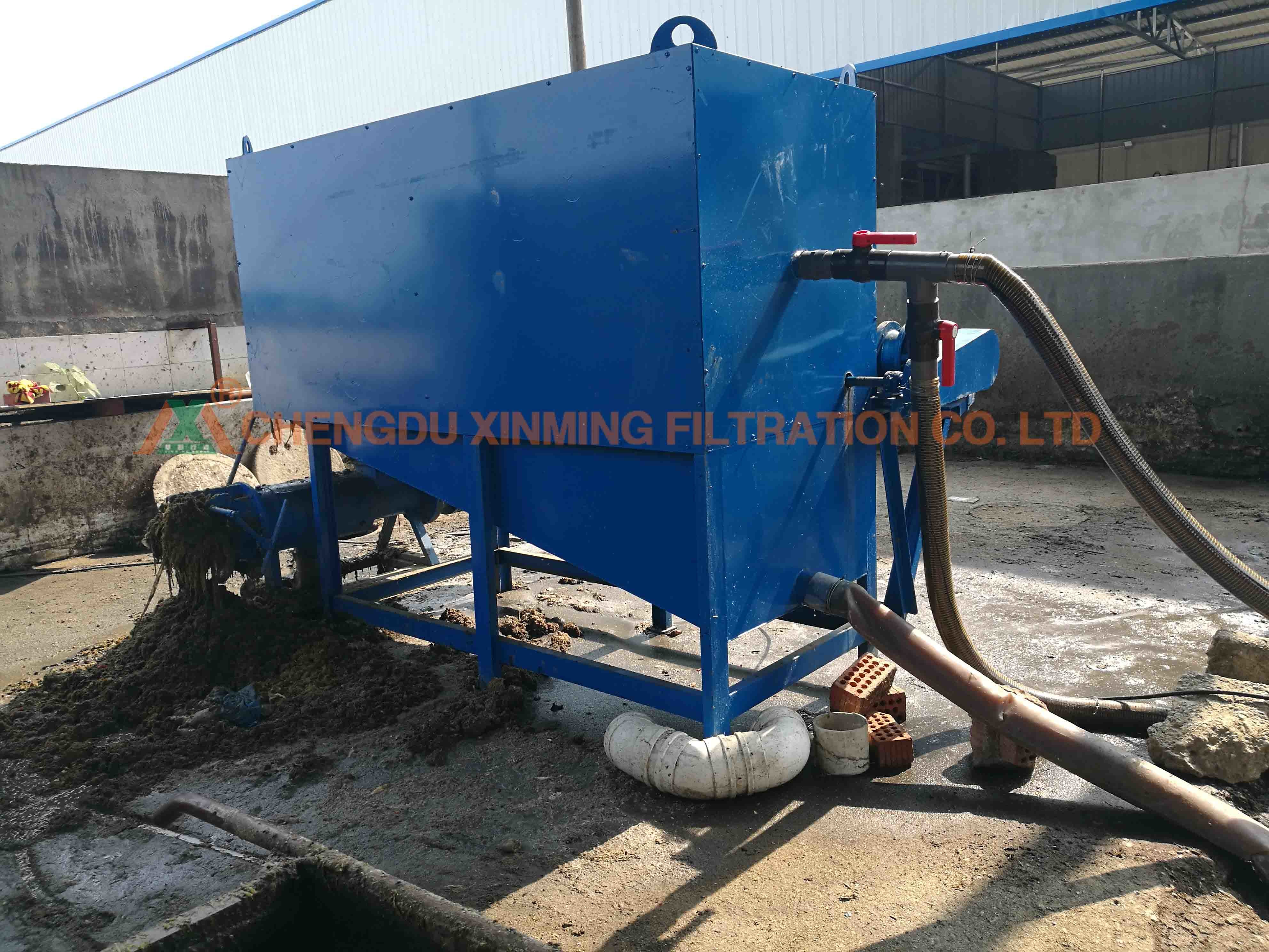 Silver Appearance Solid Liquid Separation Device Highly Durable For Kitchen Waste