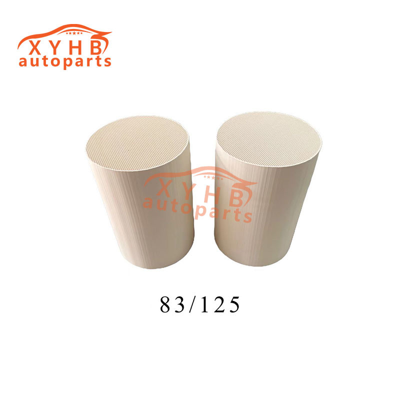 Automotive Three-Way Catalytic Converter Ceramic Carrier Euro 1-5 Model: 83*125