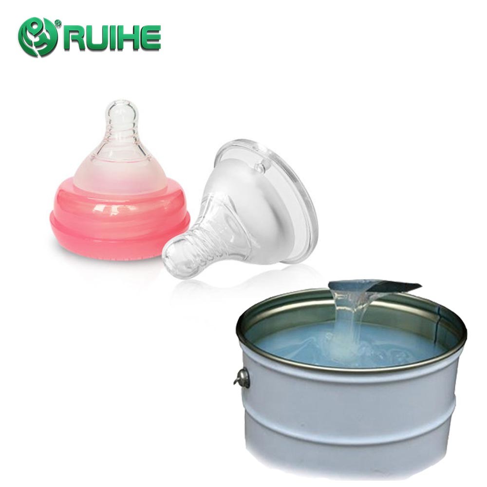 Baby Pacifier Food Grade Liquid Silicone Rubber Transparent 40 Shore A