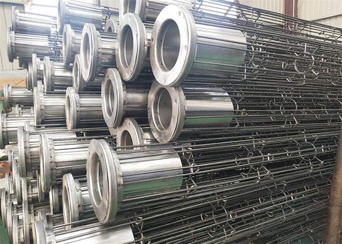 Carbon Steel Multi Section Dust Collector Filter Cage High Temperature Resistant