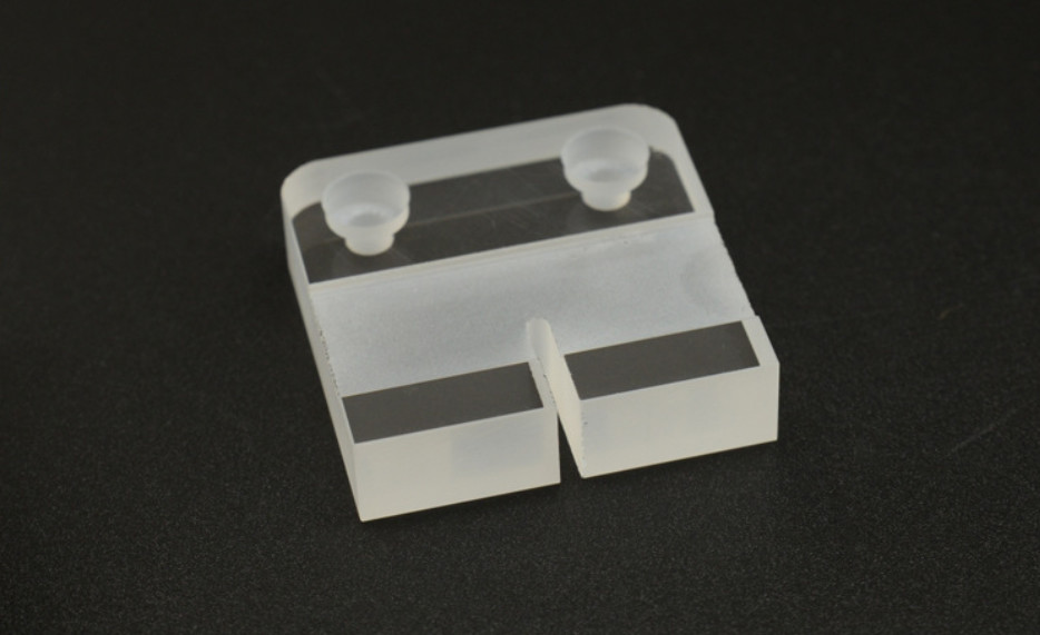 Quartz Glass High Light Transmittance And High Temperature Resistant Laser Dotting, Quartz Strip