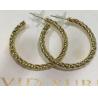 Buy cheap (E-70)Women's Jewelry Gold Plated Twist Cable Hoop Earrings for Women Gift from wholesalers