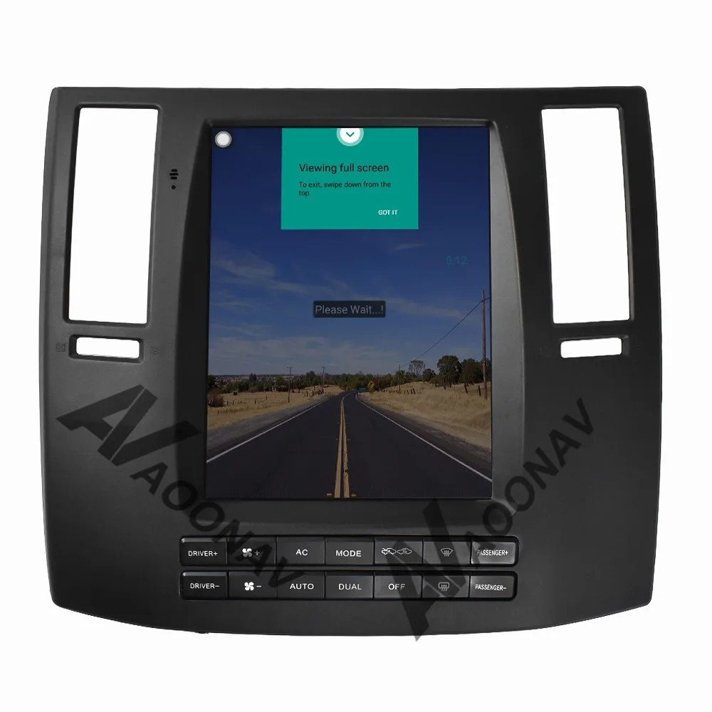 10.4 Inch Android Auto Car radio For 2003-2007 Infiniti FX35 FX45 Navigation GPS Multimedia DVD Player Wireless Carplay