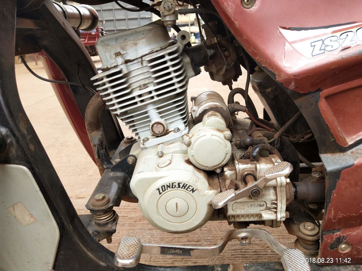 Precision Al Alloy Reverse Gearbox For Load Tricycle / Rickshaw Engine