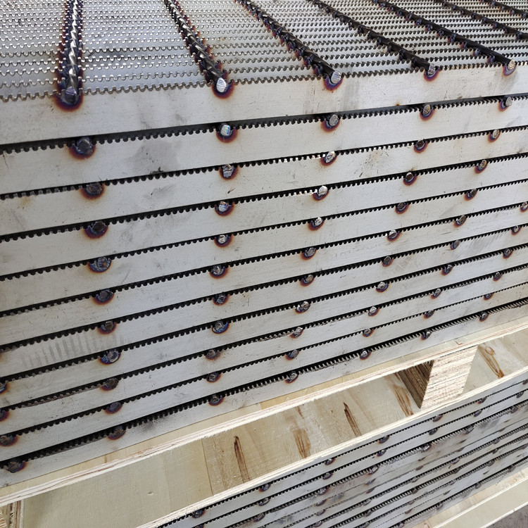 Toothed Galvanized Steel Grating Platform Access Leak Proof Floor