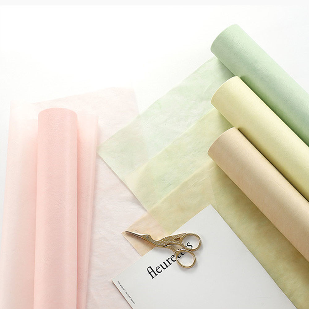 Craft Flower Gift Uncoated Multicolor Wrapping Paper Custom Size