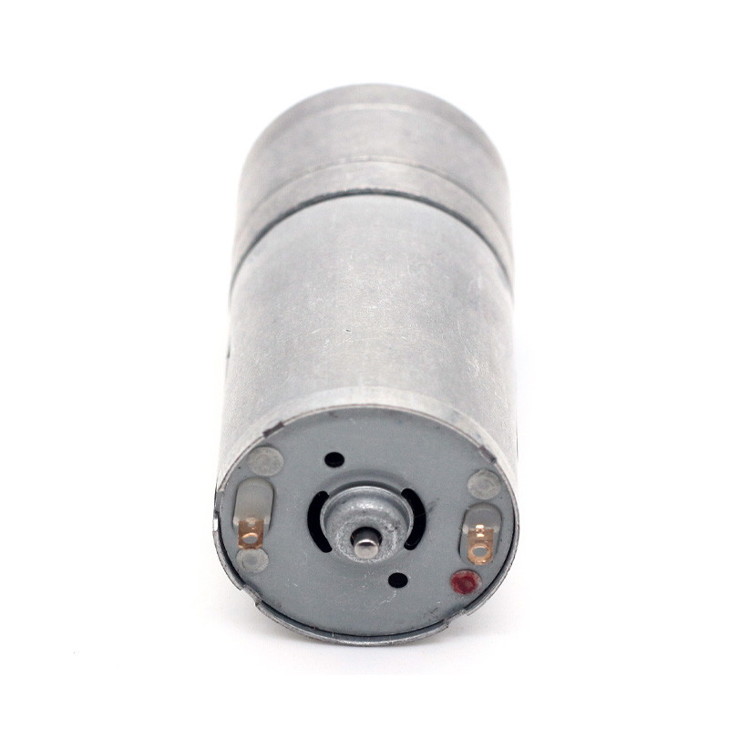 ASLONG Small Motor JGA25-370 6/12/24 V 7.5-1931RPPM Pure Metal DC Brushed Reduction Motor