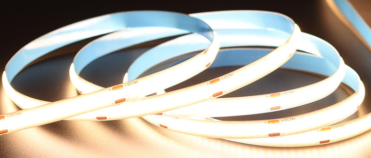 R G B W Dimmable LED Light Strips COB Long Interior Exterior For Ceiling