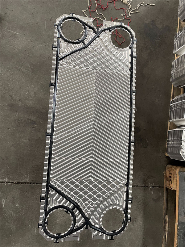 Industry APV SPX Heat Exchanger Plate titanium customized Veneer Area