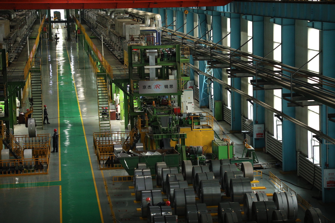 1.0mm 400-500mm Cgl Galvanizing Line For Hot Rolling Coil
