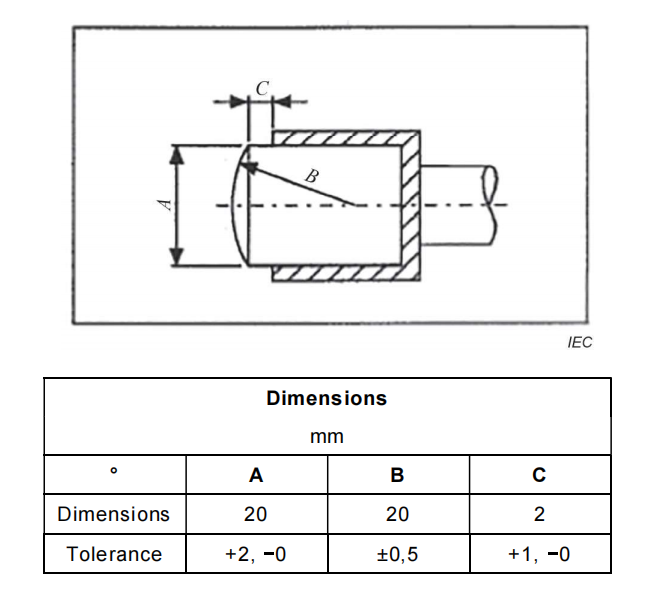 IEC 60884-1:2022 Clause 8.8 Figure 5 Apparatus For Durability Of Marking Automatic 0