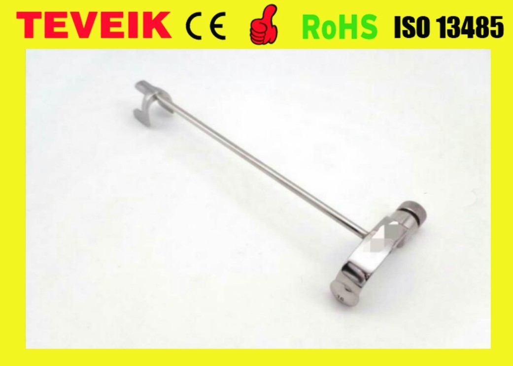 Reusable Biopsy Needle Guide for SonoScape 6V3 Ultrasound Transducer