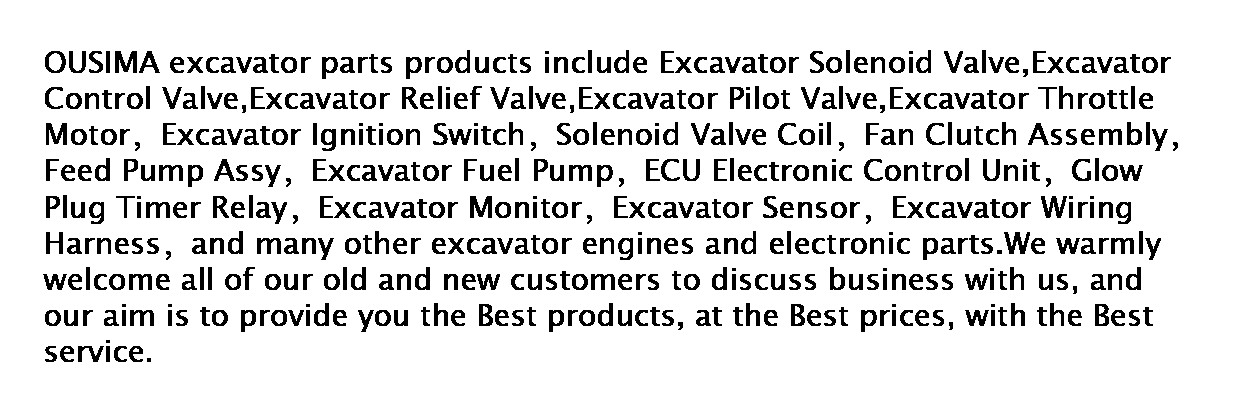 SANY XCMG Solenoid Valve For Hydraulic Pump KDRDE5KR-40C07-203A