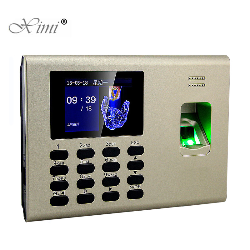 Cheap Fingerprint Access Control ZKteco K40 Fingerprint Time Attendance System Built In Battery