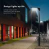 Buy cheap Non Solar Outdoor LED Garden Pole Lights High Lumen Commercial 40 Watt from wholesalers