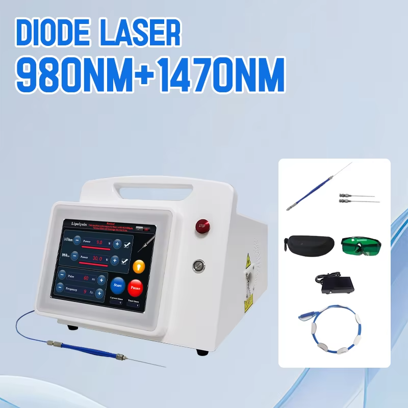 980nm 1470nm Diode Laser Gynecology Vaginal Tightening Surgery Laser