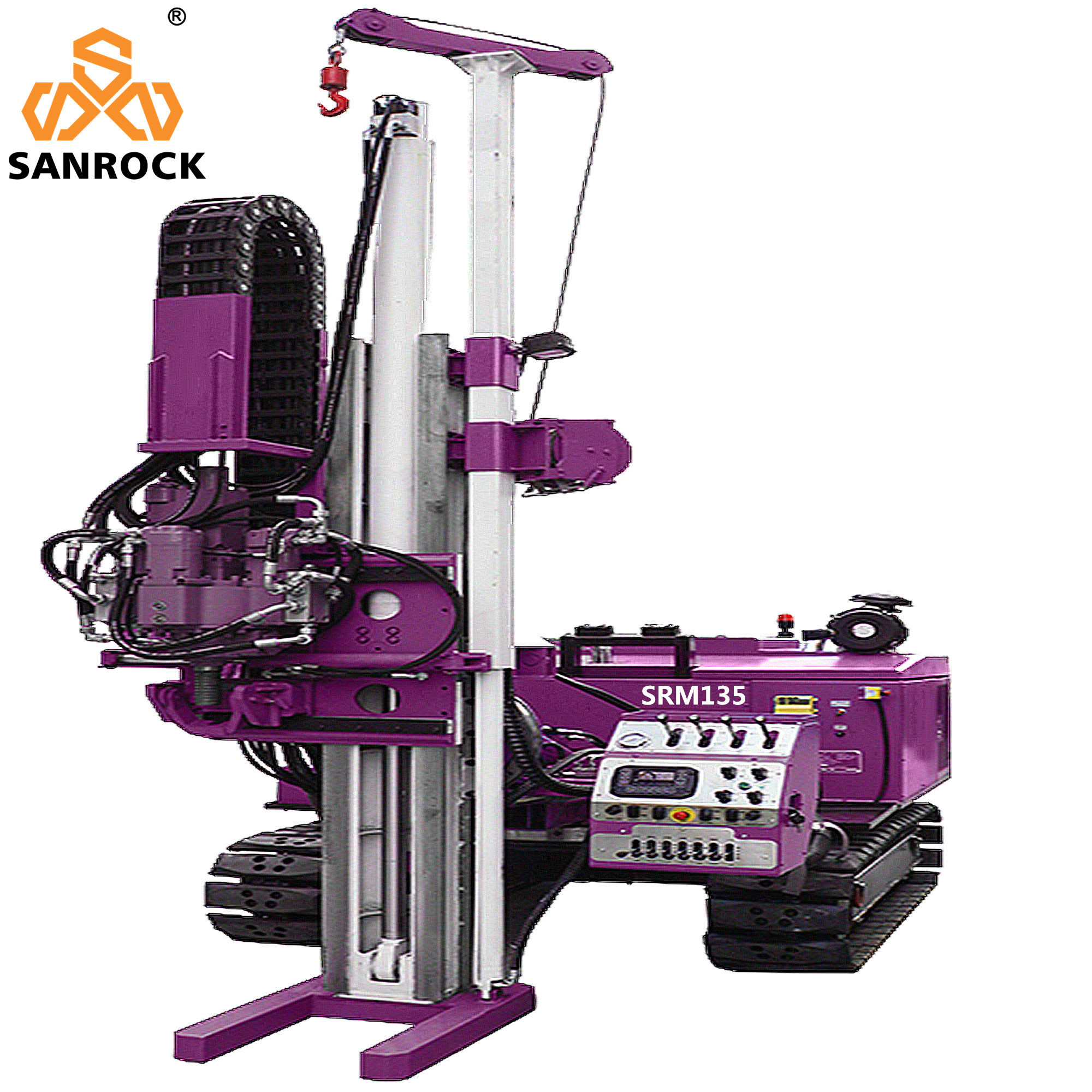 Hydraulic Soil Investigation Drilling Rig Crawler Core Sampleing Drilling Rig Machine