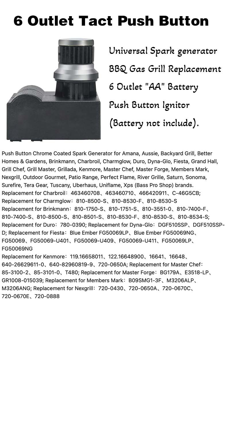 AAA battery igniter Fits for Gas Fireplace, Stove, Fryer , Heater