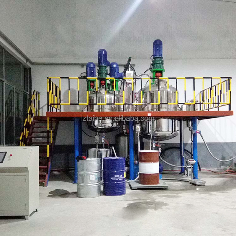 Water Based Paint Making Production Equipment Line Paint Mixing Machine For Pigment