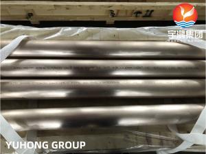 China ASTM B466 C70600 Copper Nickel Alloy Seamless Pipe ASME B36. 19 on sale