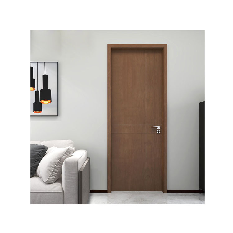 ISO9001 Solid Wood Internal Doors Bedroom Entrance Frame