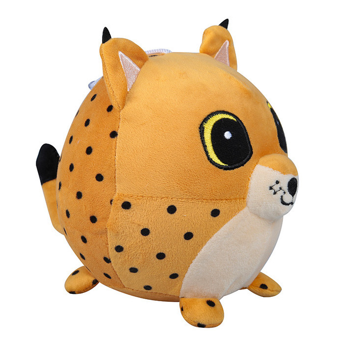 6 Inch Soft Plush Keychain Toys No Sharp Edge 100% Polyester Material