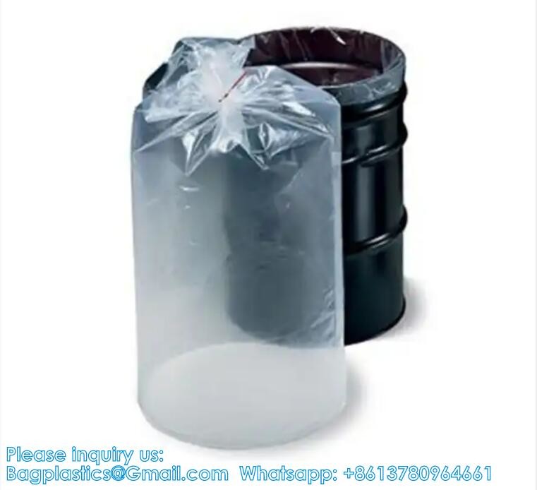 Heavy Duty Large Plastic Round Bottom Drum Liner Bag 55 Gallon Drum Liners Plastic Drum Liner Bag For 200ltr
