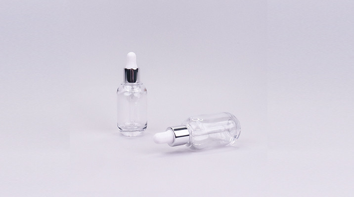 13/410 PETG Skin Care Dropper Tiny Dropper Bottle With Rubber Dropper Head