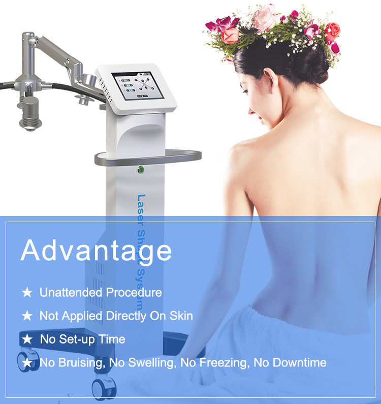 Air Cooled 300W Fat Melting Device Non invasive 6D Laser Slimming Machine For Lifts Buttocks
