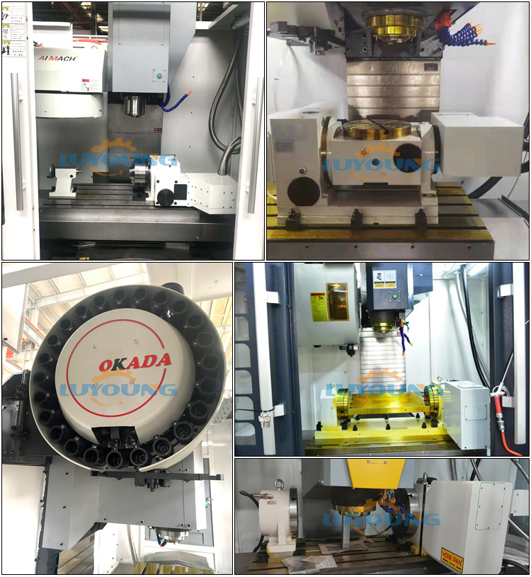 BT40 Spindle Taper 24 Arm Type ATC High Precision VMC1690 CNC Vertical Machine Center