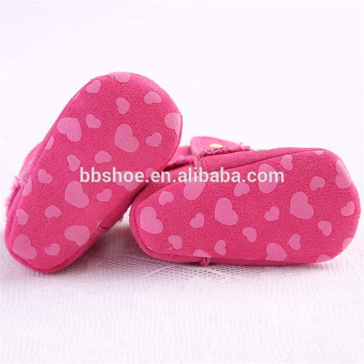 Norht Europe Winter snow warm cotton walking shoes star Newborn toddler baby boots booties
