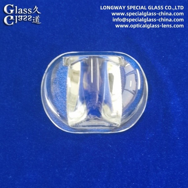 Heat Resistant Borosilicate Glass Lens For Led Street Lighting Systems