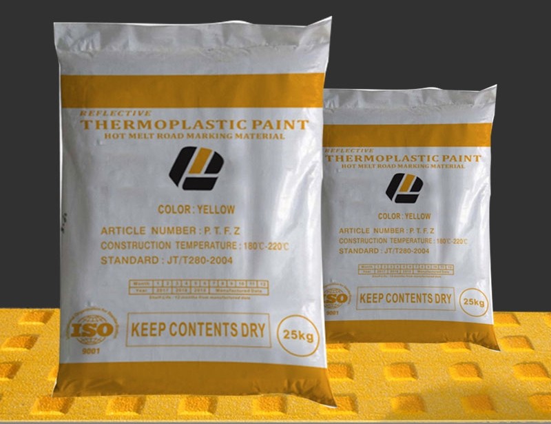 Driveway Warning Vibrating Hot Melt Road Marking Paint