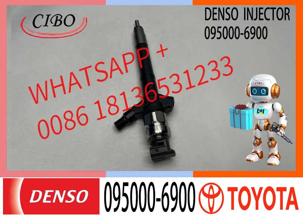 Nozzle Injector 095000-6900 23670-09200 095000-7600 23670-0R160 Diesel Fuel Engine Injector for Toyota Avensis 2.2 D 2AD