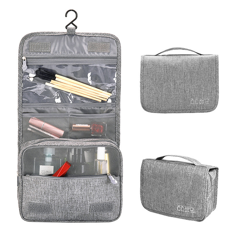 Unisex Anti Collision Blank Oxford Hanging Wash Bag