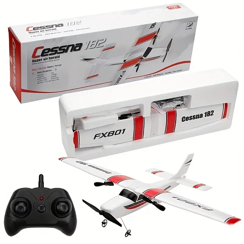 Beginner Level Boy Toys 2.4g 2ch Rtf Remote Control Fixed Wing 385mm Wingspan Epp Foam Glider Gyro Plane Airplane Rc Toy