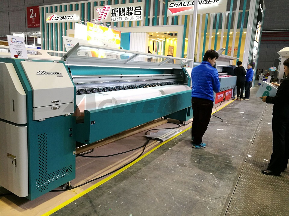 Spt 508GS Maquina Large Format Banner Printers 240 Square Meter High Speed