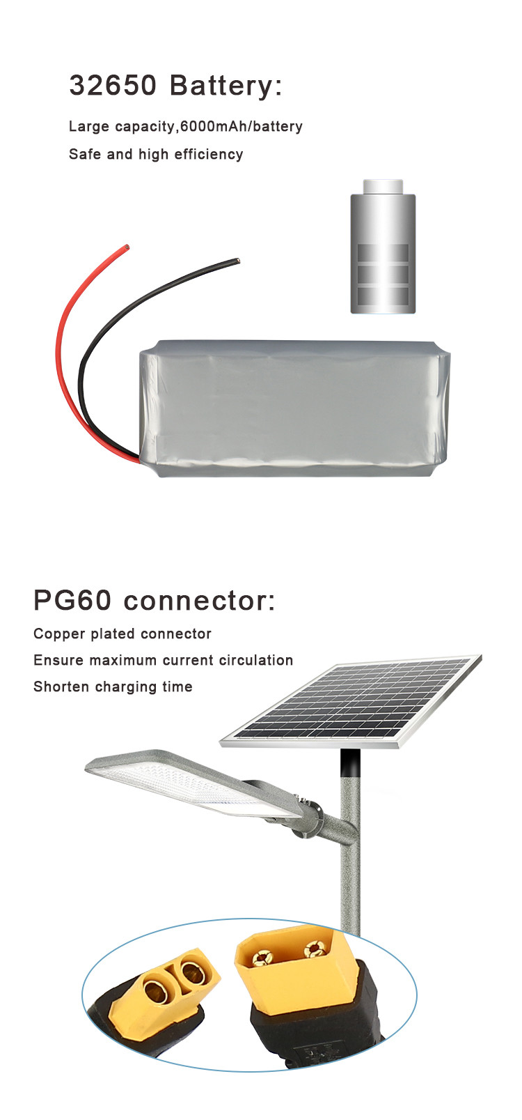 CE Approved IP66 12V 60W Solar Powered LED Street Lights solar street lights outdoor 10000 lumens 6000