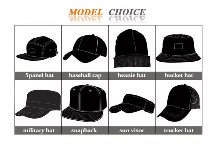 3 1/8" Crown High Knitted Fabric Baseball Cap Custom MM Logo