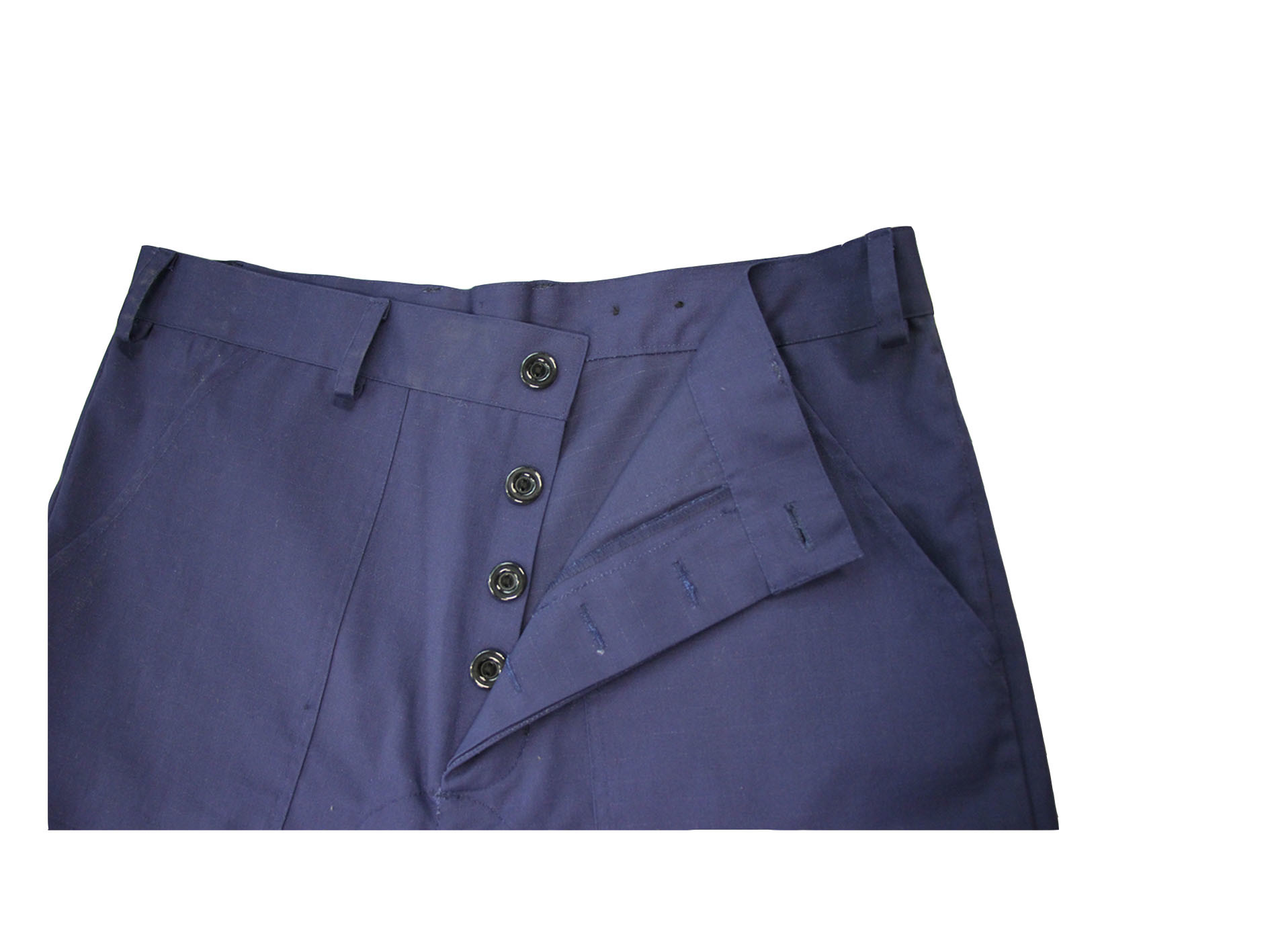 240 GSM Hi Vis Work Wear Navy Anti Static Work Wear Work Pants 60 Polyester 40 Cotton
