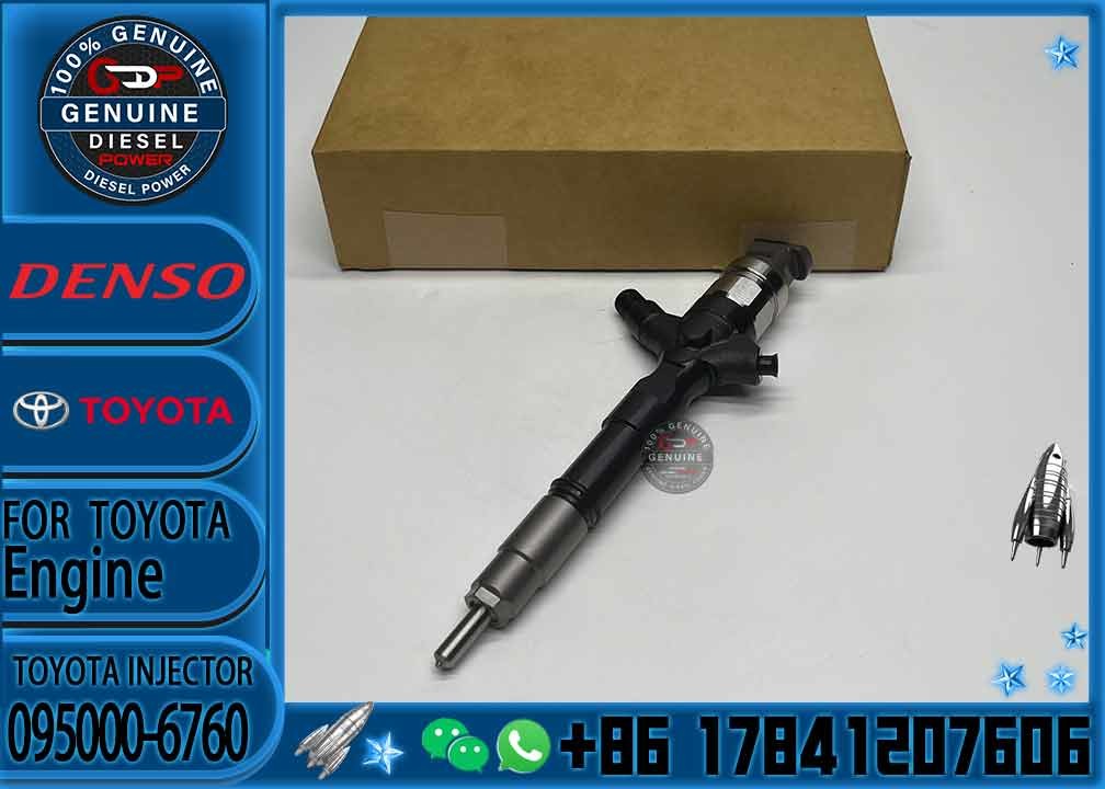 REFONE 8000-100-0282 Diesel Common Rail Injector 095000-7030 095000-6760 23670-30140 23670-39185 for Toyota 1KD-FTV Engi