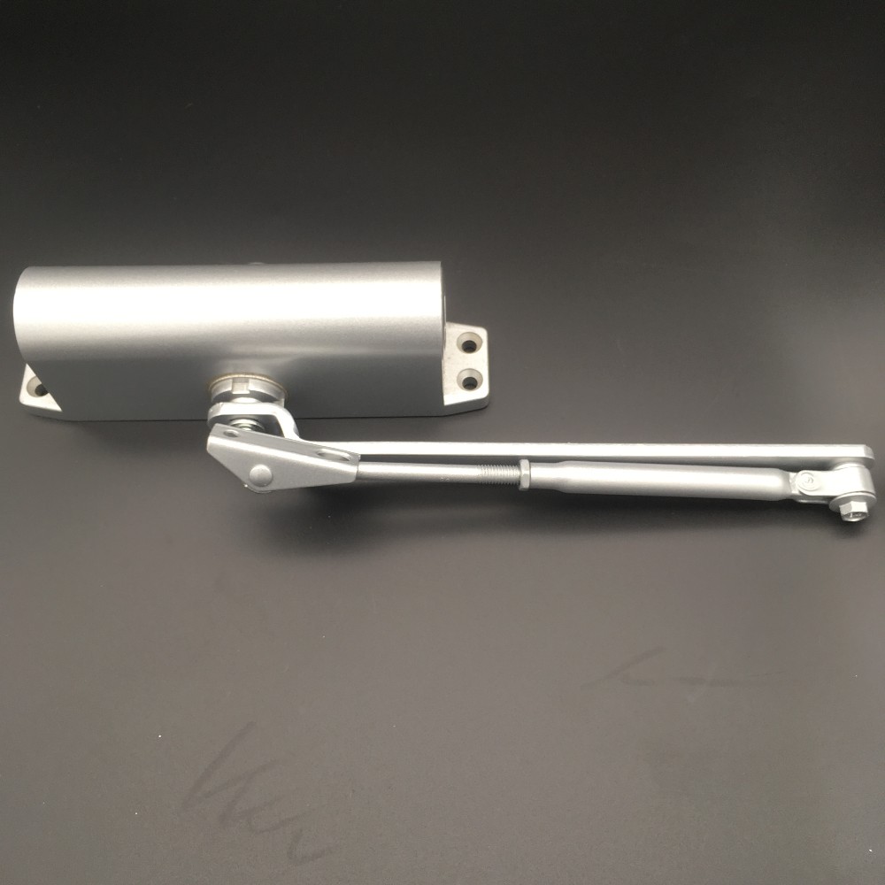 80kg Door Soft Close Door Closer with Heavy Duty Hydraulic System Sliver/Customized