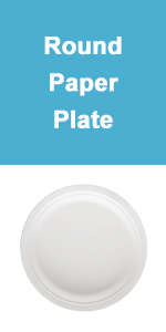 Round Paper Plate